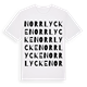 Norrlycke ordlek t-shirt
