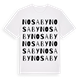 Nosaby ordlek t-shirt
