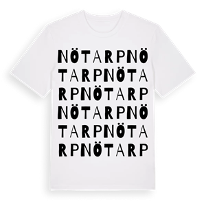 Nötarp ordlek t-shirt – ekologisk bomull t-shirt från Pinshirt