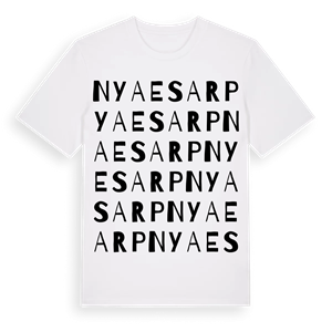 Nya Esarp ordlek t-shirt – ekologisk bomull t-shirt från Pinshirt