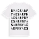 Nya Esarp ordlek t-shirt