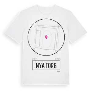 Nya Torg t-shirt – ekologisk bomull t-shirt från Pinshirt