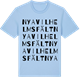 Blue Soul t-shirt med Nya Vilhelmsfält ordlek t-shirt