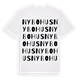 Nybohus ordlek t-shirt