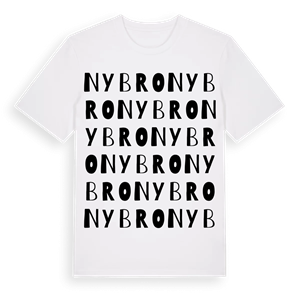 Nybro ordlek t-shirt – ekologisk bomull t-shirt från Pinshirt