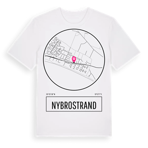 Nybrostrand t-shirt – ekologisk bomull t-shirt från Pinshirt