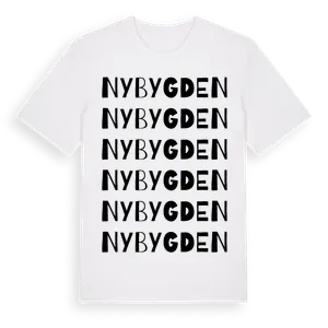 Nybygden ordlek t-shirt – ekologisk bomull t-shirt från Pinshirt