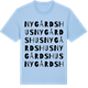 Blue Soul t-shirt med Nygårdshus ordlek t-shirt
