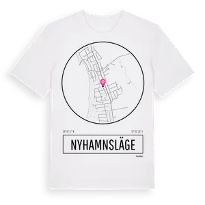 Nyhamnsläge t-shirt – ekologisk bomull t-shirt från Pinshirt