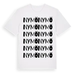 Nymö ordlek t-shirt – ekologisk bomull t-shirt från Pinshirt