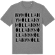 Mid Heather Gray t-shirt med Nymölla ordlek t-shirt