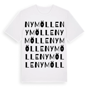 Nymölle ordlek t-shirt – ekologisk bomull t-shirt från Pinshirt