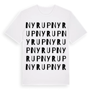 Nyrup ordlek t-shirt – ekologisk bomull t-shirt från Pinshirt