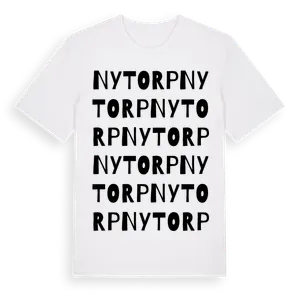 Nytorp ordlek t-shirt – ekologisk bomull t-shirt från Pinshirt