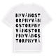 Nyvångstorp ordlek t-shirt