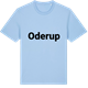Blue Soul t-shirt med Oderup fetstil t-shirt