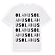 Olahus ordlek t-shirt