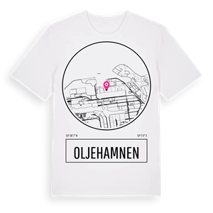 Oljehamnen t-shirt – ekologisk bomull t-shirt från Pinshirt
