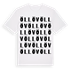 Öllöv ordlek t-shirt