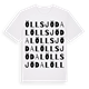 Öllsjödal ordlek t-shirt