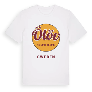 Ölöv cirkel t-shirt – ekologisk bomull t-shirt från Pinshirt