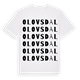 Olovsdal ordlek t-shirt