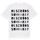 Olseröds sommarby ordlek t-shirt