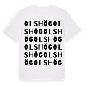 Olshög ordlek t-shirt – ekologisk bomull t-shirt från Pinshirt