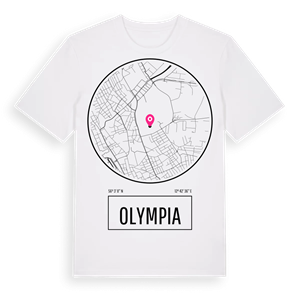 Olympia t-shirt – ekologisk bomull t-shirt från Pinshirt