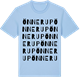 Blue Soul t-shirt med Önnerup ordlek t-shirt