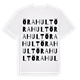 Örahult ordlek t-shirt
