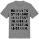 Mid Heather Gray t-shirt med Örahultsstugan ordlek t-shirt