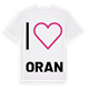 Jag älskar Oran t-shirt stort tryck