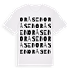 Oråsen ordlek t-shirt
