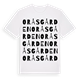 Oråsgården ordlek t-shirt
