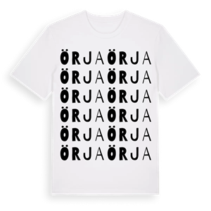 Örja ordlek t-shirt – ekologisk bomull t-shirt från Pinshirt