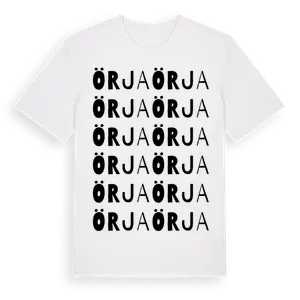 Örja ordlek t-shirt – ekologisk bomull t-shirt från Pinshirt