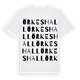 Örkeshall ordlek t-shirt