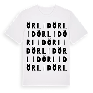 Örlid ordlek t-shirt – ekologisk bomull t-shirt från Pinshirt