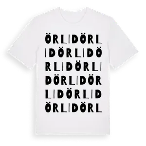 Örlid ordlek t-shirt – ekologisk bomull t-shirt från Pinshirt