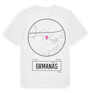 Ormanäs t-shirt – ekologisk bomull t-shirt från Pinshirt