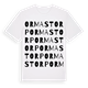 Ormastorp ordlek t-shirt