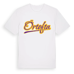 Örtofta baseball t-shirt – ekologisk bomull t-shirt från Pinshirt