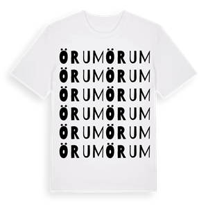 Örum ordlek t-shirt – ekologisk bomull t-shirt från Pinshirt