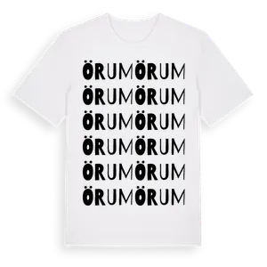 Örum ordlek t-shirt – ekologisk bomull t-shirt från Pinshirt