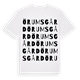 Örumsgård ordlek t-shirt