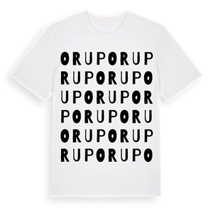 Orup ordlek t-shirt – ekologisk bomull t-shirt från Pinshirt