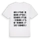 Orups gård ordlek t-shirt