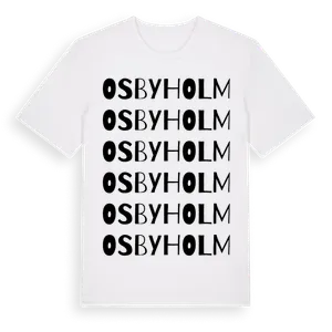 Osbyholm ordlek t-shirt – ekologisk bomull t-shirt från Pinshirt