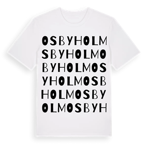 Osbyholm ordlek t-shirt – ekologisk bomull t-shirt från Pinshirt